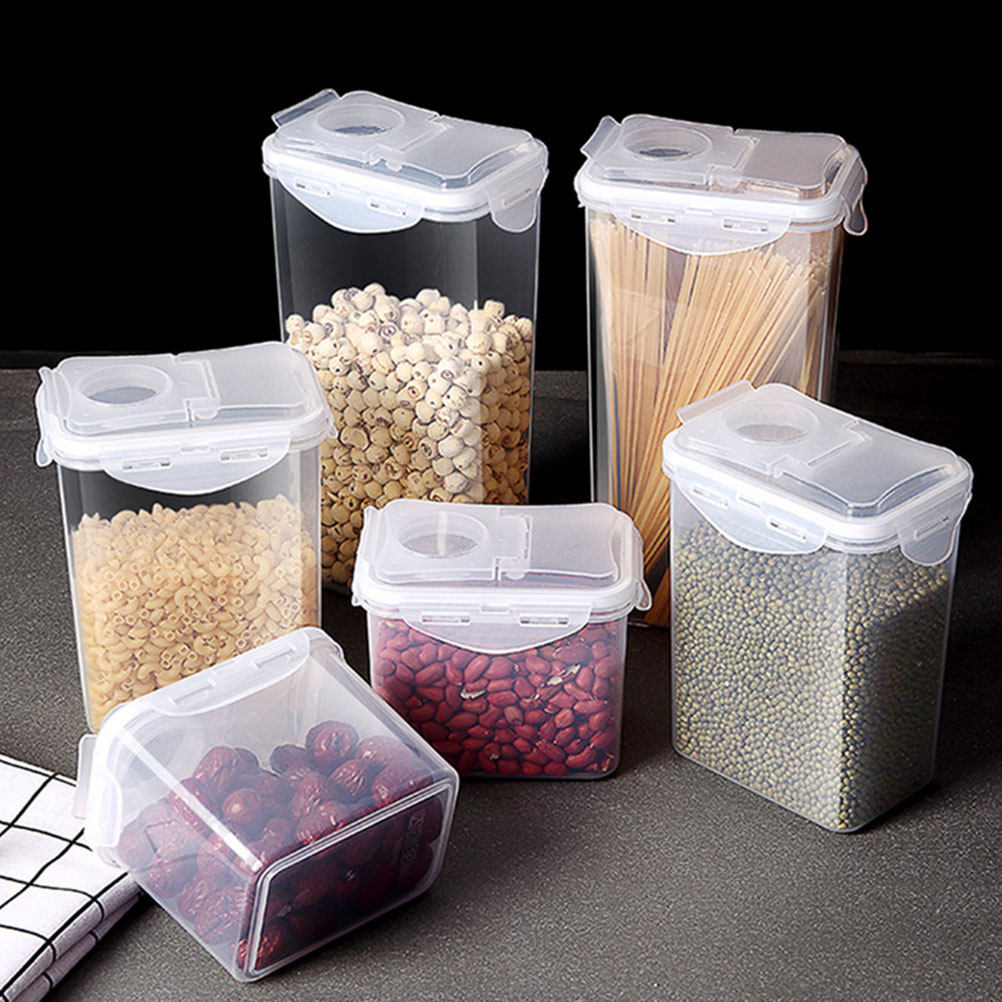 Food Storage Containers - Conjunto de 2 potes de armazenamento,