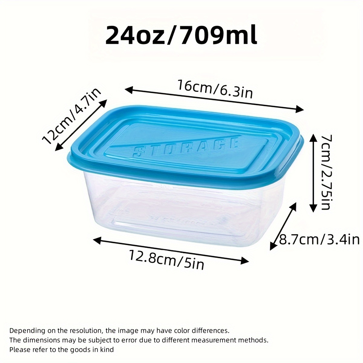 Conjunto de 6 Recipientes Tran - Food Storage Meals avaliação e preço