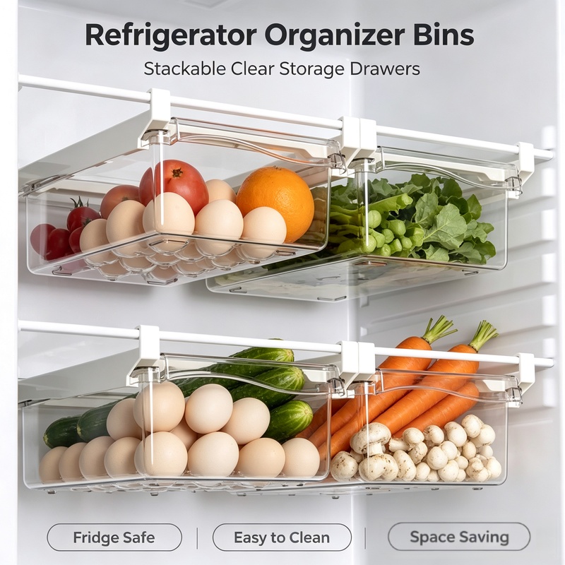 Caixa de Armazenamento Desliza - Food Storage With Dividers avaliação e preço