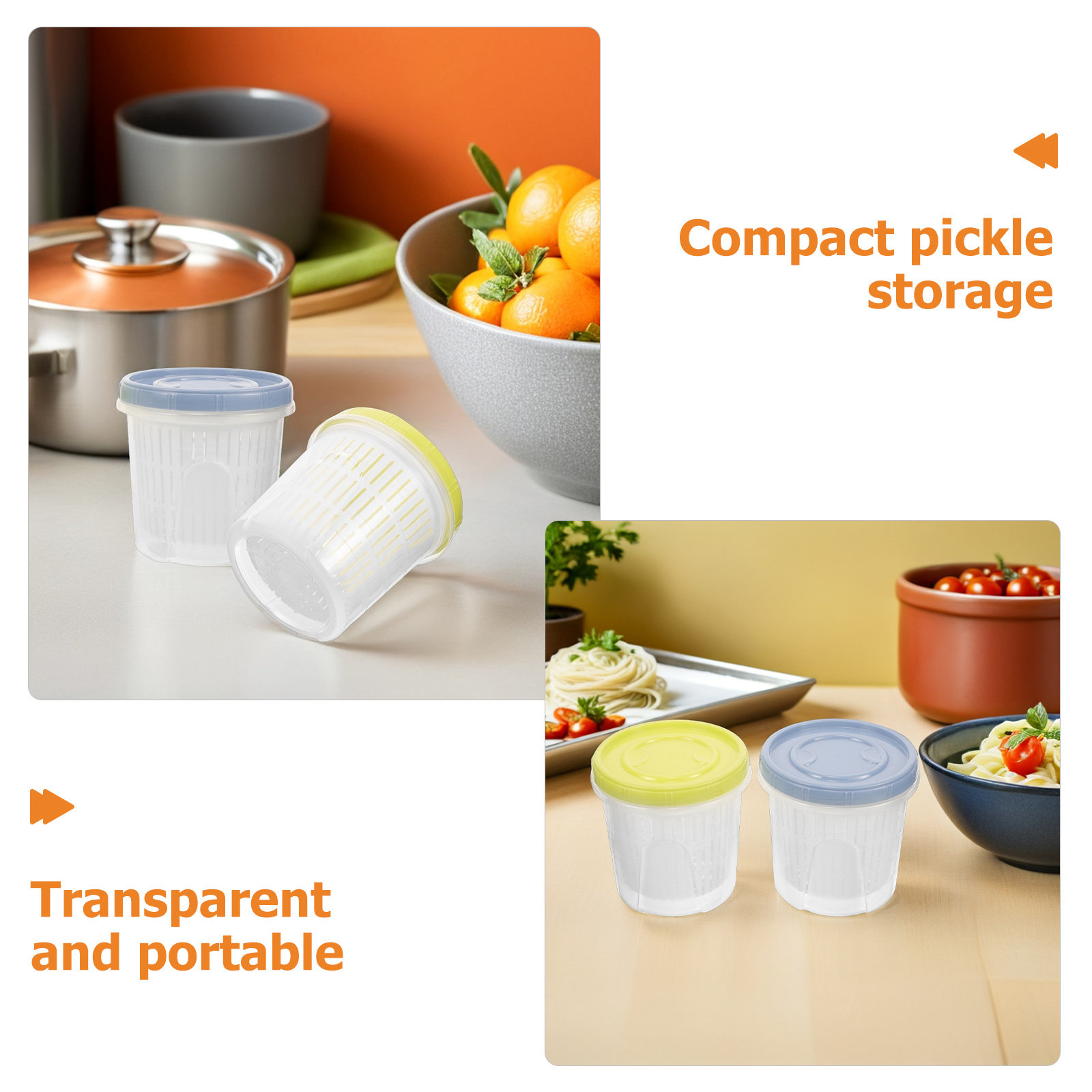 3 recipientes para conservar p - Food Storage Containers avaliação e preço