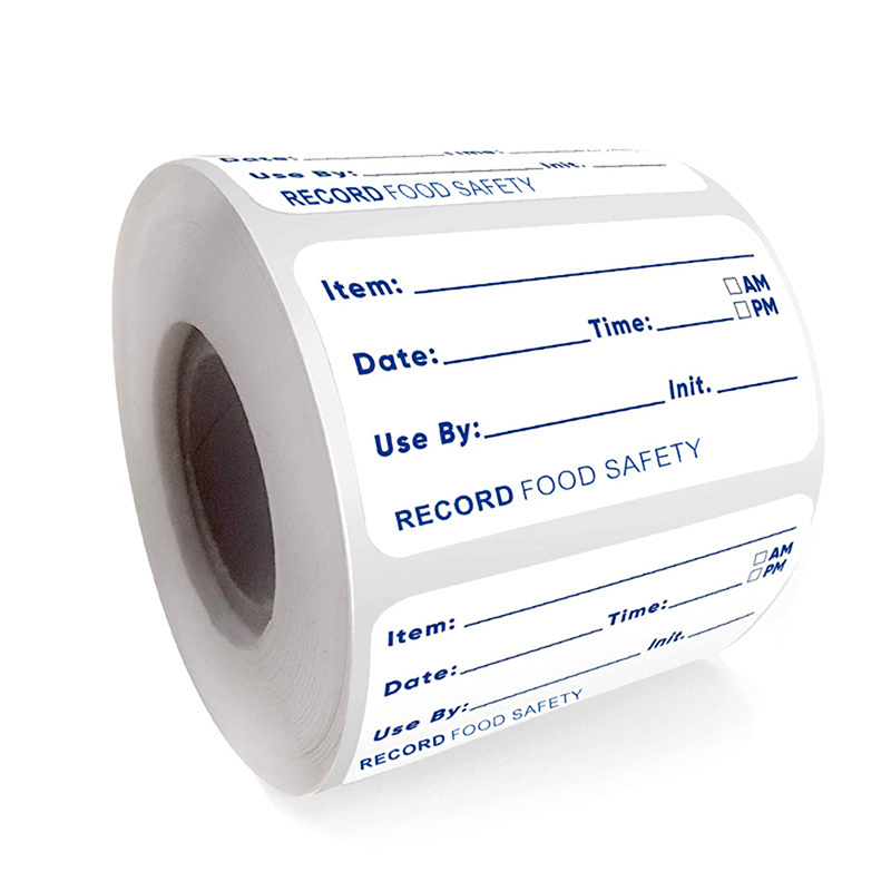 Novo # 500 unidades/rolo, auto - Food Storage Labels avaliação e preço